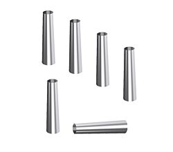 METALTEX 252346000 6er Set Schillerlocken-Formen Inox