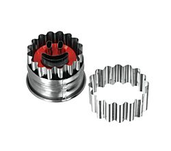 METALTEX 252374010 Linzer-Ausstecher SMILE / Ausstechform / Plätzchenform