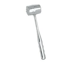 METALTEX 255900010 Fleischhammer 20 cm, Aluminiumguss / Fleischklopfer