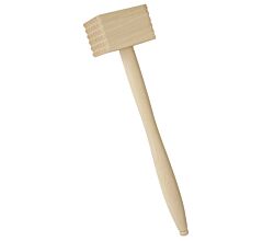 METALTEX 255902010 Fleischhammer 29 cm, Holz / Fleischklopfer