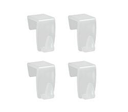 METALTEX 294516011 Türhaken / Fensterhaken 4er Set