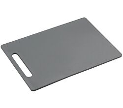 KESPER 32564 Schneidebrett aus PP-Kunststoff, grau, 37 x 25 x 0,8 cm