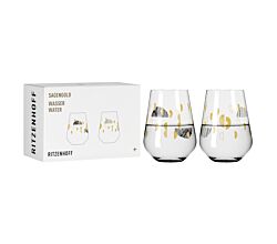 Ritzenhoff 3421002 Wasserglas-Set #2 SAGENGOLD Maike Schönebeck 2022