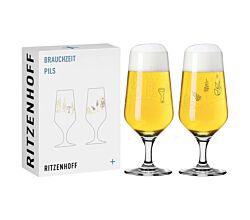 Ritzenhoff 3471006 Bierglas-Set #11, #12 BRAUCHZEIT Sonja Eikler 2024 
