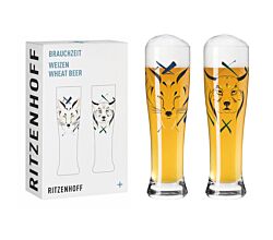 Ritzenhoff 3481012 BRAUCHZEIT Weizenbierglas 2er Set #23, #24 Ana Vasconcelos 2024