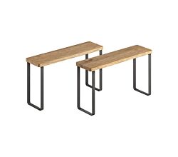 METALTEX 350811000 York LAVA 2er-Set Gewürzregale mit 1 Etage