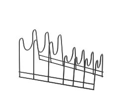 METALTEX 361108000 Lido Topfdeckelhalter 28 x 16 x 14 cm TouchTherm