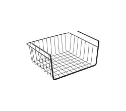 METALTEX 363030000 Kanguro Lava Schrankkorb 30 x 26 x 14 cm TouchTherm, matt schwarz / Raumsparer