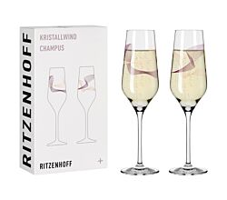 Ritzenhoff 3711001 Champagner 2er-Set 001 KRISTALLWIND Romi Bohnenberg 2021
