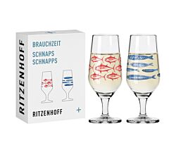 Ritzenhoff 3871002 Schnapsglas-Set #3, #4 BRAUCHZEIT Daniela Garreton 2023