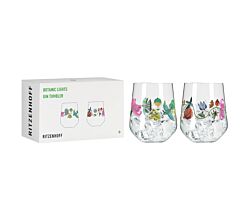 Ritzenhoff 3891002 BOTANIC LIGHTS Ginglas-Set #9, #10 Olaf Hajek 2024 / Gin Tumbler
