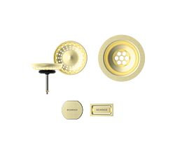 SCHOCK Sichtteile in White Gold 400055WGO - Aufwertung für die PREMIUM Ablaufgarnitur 410055CHR ab Baujahr 2024
