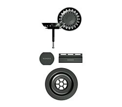 SCHOCK Sichtteile in Gunmetal brushed 400069GUB - Aufwertung für die PREMIUM Ablaufgarnitur 410069CHR ab Baujahr 2024
