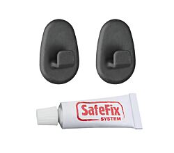 METALTEX 401100000 Origin Lava TouchTherm Safefix Haken 2 Stück