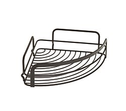 METALTEX 401106000 Origin Lava Eckregal mit 1 Etage, TouchTherm, matt schwarz