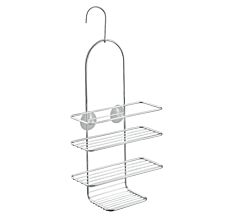 METALTEX 403302000 Reflex LUXY Duschenboy 3-Etg. 25 x 11 x 43/53 cm Chrometherm / Duschregal