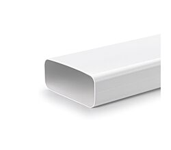 F-VRO 1000 Lüftungsrohr ohne Muffe 222a x 89a mm / Flachkanalrohr / Compair flow (System Ø 150)