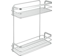 METALTEX 404814039 Viva Ablage mit 2 Etagen 26x10x30 cm, Polytherm