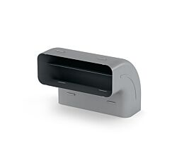 SF-RBV 150 Rohrbogen vertikal 90 Grad mit Luftleitkörper für perfekte Strömungswerte / COMPAIR STEEL flow 150 (System Ø 150)