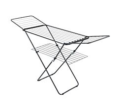 METALTEX 407909000 Panarea Onyx Flügelwäschetrockner mit 26 Meter Trockenlänge / Wäscheständer