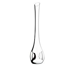 RIEDEL 4100/13 BLACK TIE Face to Face Dekanter aus Kristallglas, handgefertigt, Design-Dekanter
