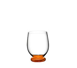 RIEDEL 4900/02DO FATTO A MANO Tumbler Piccolo - DUNKELORANGE, handgefertigt