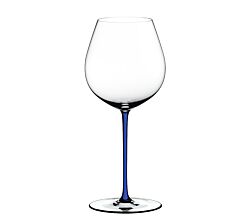 RIEDEL 4900/07D FATTO A MANO Pinot Noir Weinglas - Stiel DUNKELBLAU