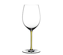 RIEDEL 4900/0Y FATTO A MANO Cabernet / Merlot Weinglas - Stiel GELB