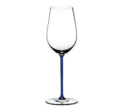 RIEDEL 4900/15D FATTO A MANO Riesling / Zinfandel Weinglas - Stiel DUNKELBLAU
