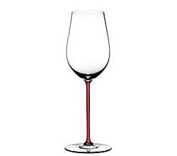 RIEDEL 4900/15R FATTO A MANO Riesling / Zinfandel Weinglas - Stiel ROT