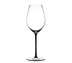 RIEDEL 4900/28B FATTO A MANO Champagner/Weinglas - Stiel SCHWARZ