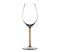 RIEDEL 4900/28O FATTO A MANO Champagner/Weinglas - Stiel ORANGE