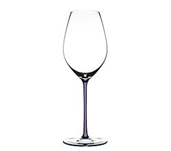 RIEDEL 4900/28V FATTO A MANO Champagner/Weinglas - Stiel VIOLETT