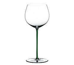 RIEDEL 4900/97G FATTO A MANO Oaked Chardonnay Weinglas - Stiel GRÜN