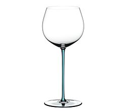 RIEDEL 4900/97T FATTO A MANO Oaked Chardonnay Weinglas - Stiel TÜRKIS