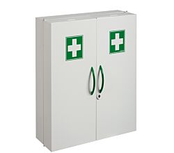 Rossignol 50201 CLINIX Arzneischrank 2-türig, weiß, abschließbar / Medikamentenschrank