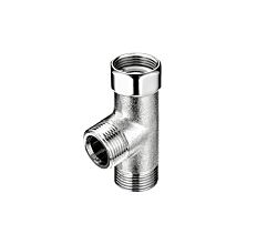 T-Stück mit Überwurfmutter 3/4" / Verteilerstück / Geräteanschluss / Anschlussgewinde / Armaturanschluss