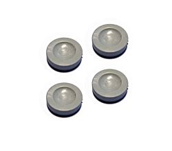 4er SET Gummifüße für E 18 Allesschneider von ritter