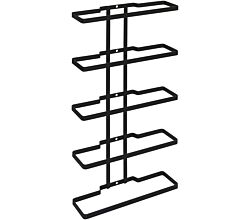 METALTEX 382925000 Wine-Wall 5 LAVA Weinregal für 5 Flaschen, TouchTherm