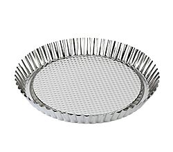 ZENKER Obsttortenform 28 cm / Serie Silver / Backform / Obstkuchenform