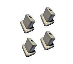 4er SET Gummifüße für Contura 3 Allesschneider von ritter