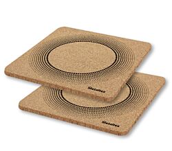 METALTEX 563608000 Kork Topfuntersetzer 2er-Set 20 x 20 cm