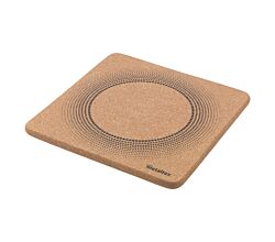 METALTEX 563609000 Topfuntersetzer 20 x 20 cm mit Dekor, Kork