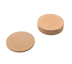 METALTEX 569831000 Glasuntersetzer 6er Set Ø 9 cm, Kork