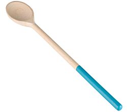 METALTEX CHROMOTHERAPY Kochlöffel oval aus Buchenholz - AQUAMARINE / Holzlöffel
