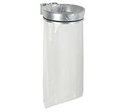 Rossignol 57118 Müllsackhalterung ECOLLECTO EXTREME für die Wand ohne Deckel, feuerverzinkt, 110 L