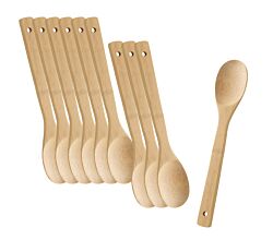 10er SET METALTEX -Bamboo Line- Kochlöffel aus Bambusholz / Holzbesteck / Bambus
