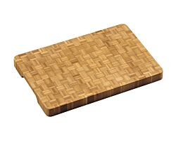 KESPER 58181 Profi-Schneidebrett aus Bambus (Stirnholz) 36 x 24 x 3 cm