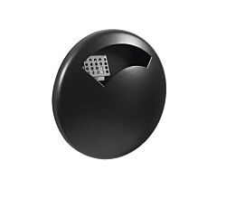 Rossignol 58645 Disco Wandascher 0,5 L, pulverbeschichteter Stahl, Mangangrau