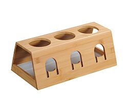 KESPER 58650-13 Flaschenhalter 32 x 17,5 x 12 cm mit ausziehbarer Abtropfschale